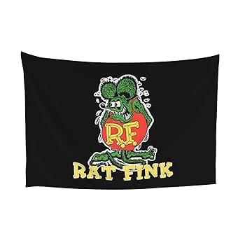 ラットフィンク タペストリー Amazon.co.jp: ラットフィンク タペストリー おしゃれ壁掛け