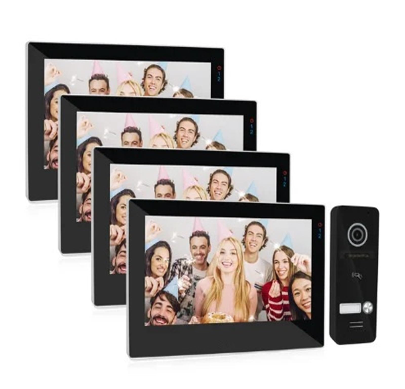 7-calowy Bezprzewodowy Inteligentny Domofon Wideodomofonowy Wi-Fi IP(4M1D-1button)