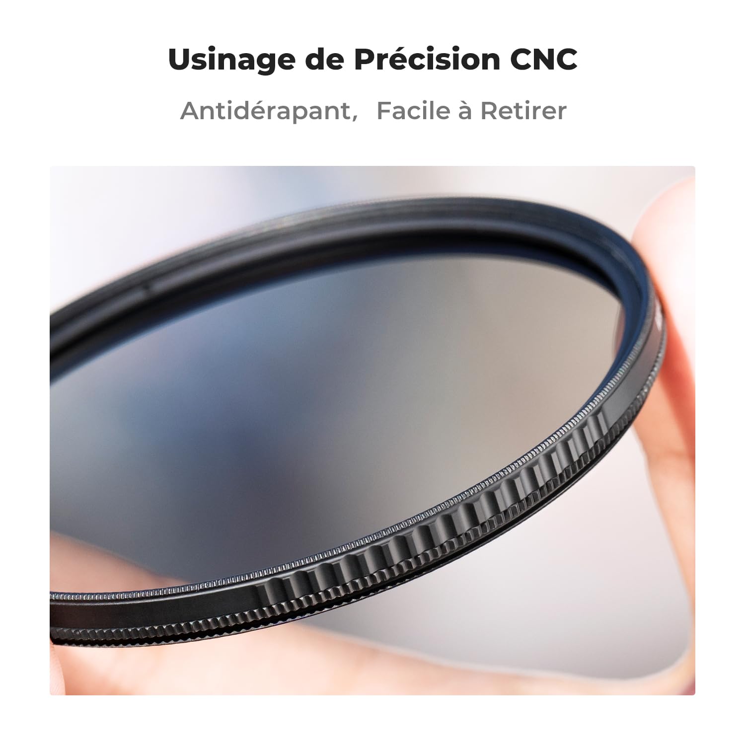 K&F CONCEPT 67mm Filtre Polarisant CPL avec Bouchon et Courroie pour Objectif Appareil Photo