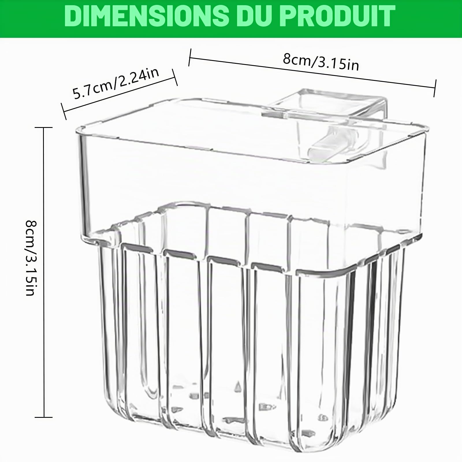 4 Stück Support de Plante D'Aquarium, Transparent mit Panier Plante Aquarium, Support de Plante D'Aquarium Suspendu für Fisch Tank Aquaponic Pflanzenkultur und Aquascape Dekorationen