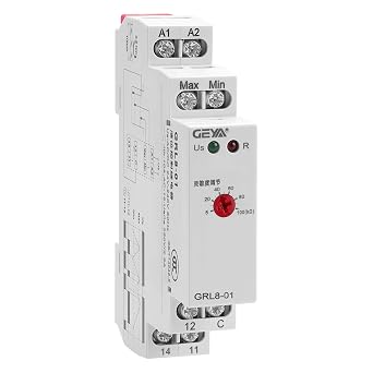 Liquid Timer Control Relay Electronic Liquid Level Controller 10A GRL8-01,AC/DC24V-240V
