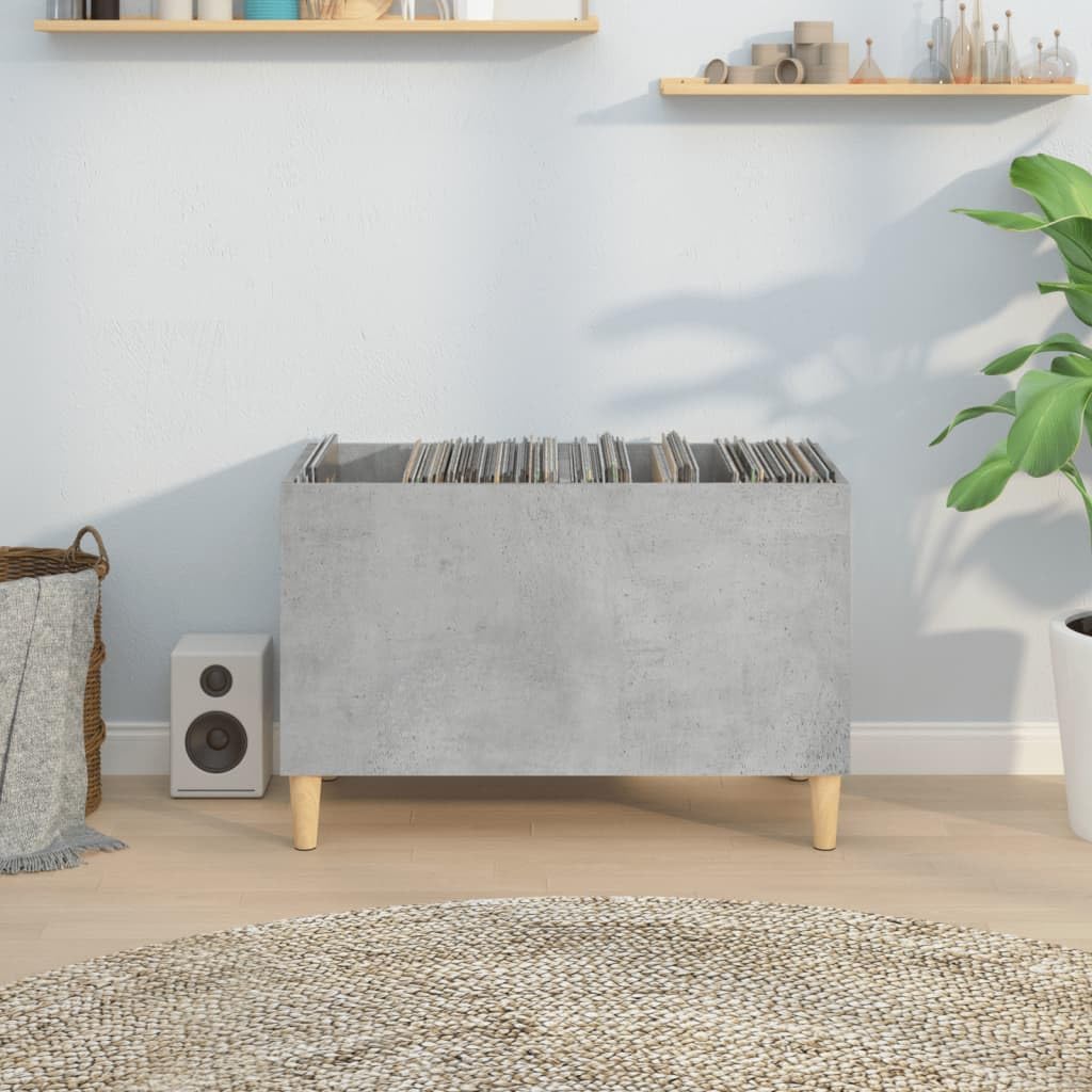 Armadio per dischi in legno, 74,5 x 38 x 48 cm, con gambe in legno, scaffale versatile per dischi in vinile, CD, DVD, credenza per soggiorno, scaffale HiFi, mobile multimediale