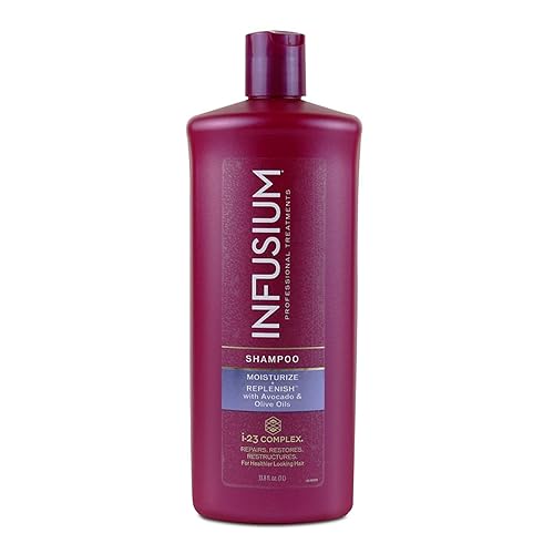 Infusium Champú profesional hidratante y reabastecimiento 338 onzas aceite de aguacate y oliva