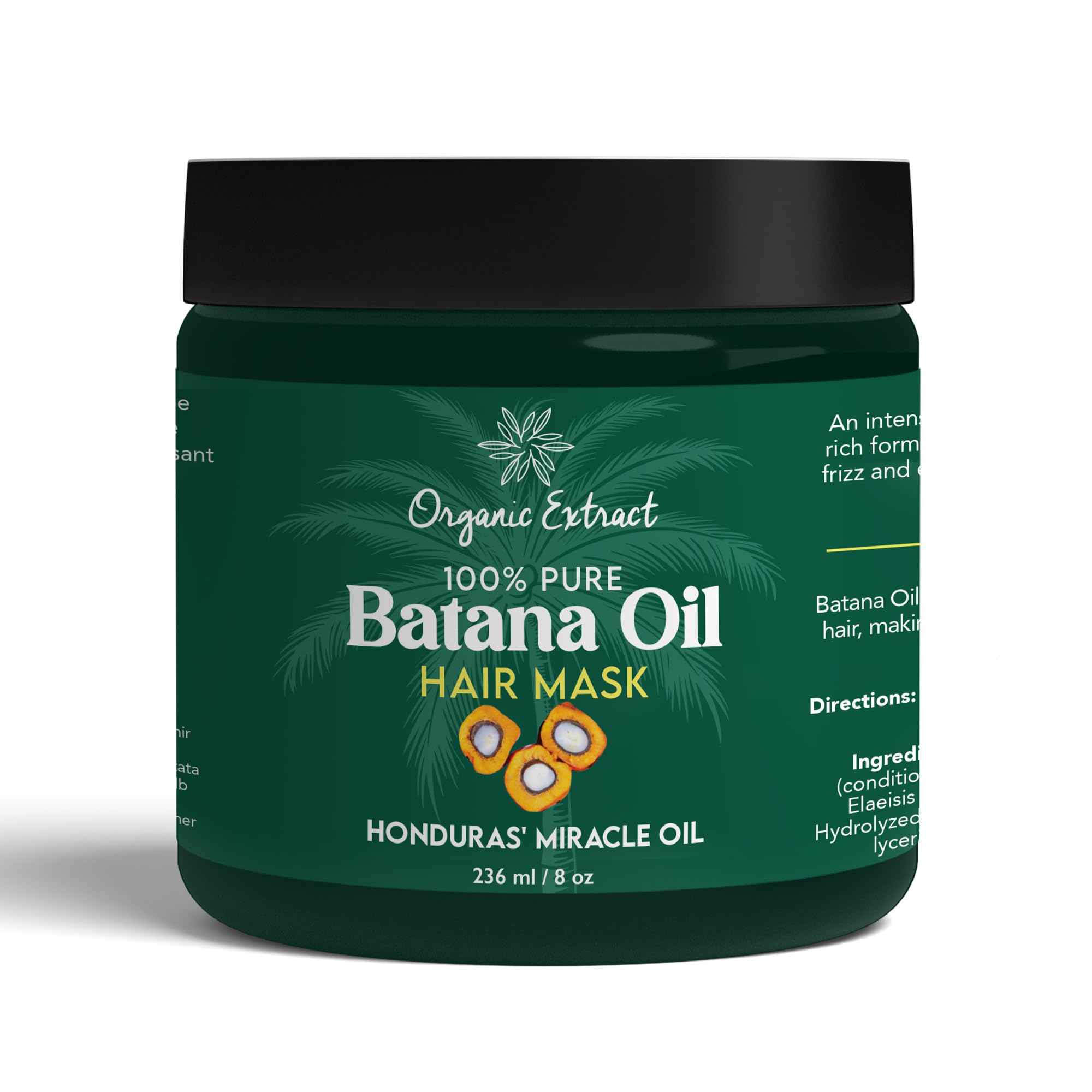 Batana Oil Hair Mask (Deep Conditioner) 8 oz/236 ml