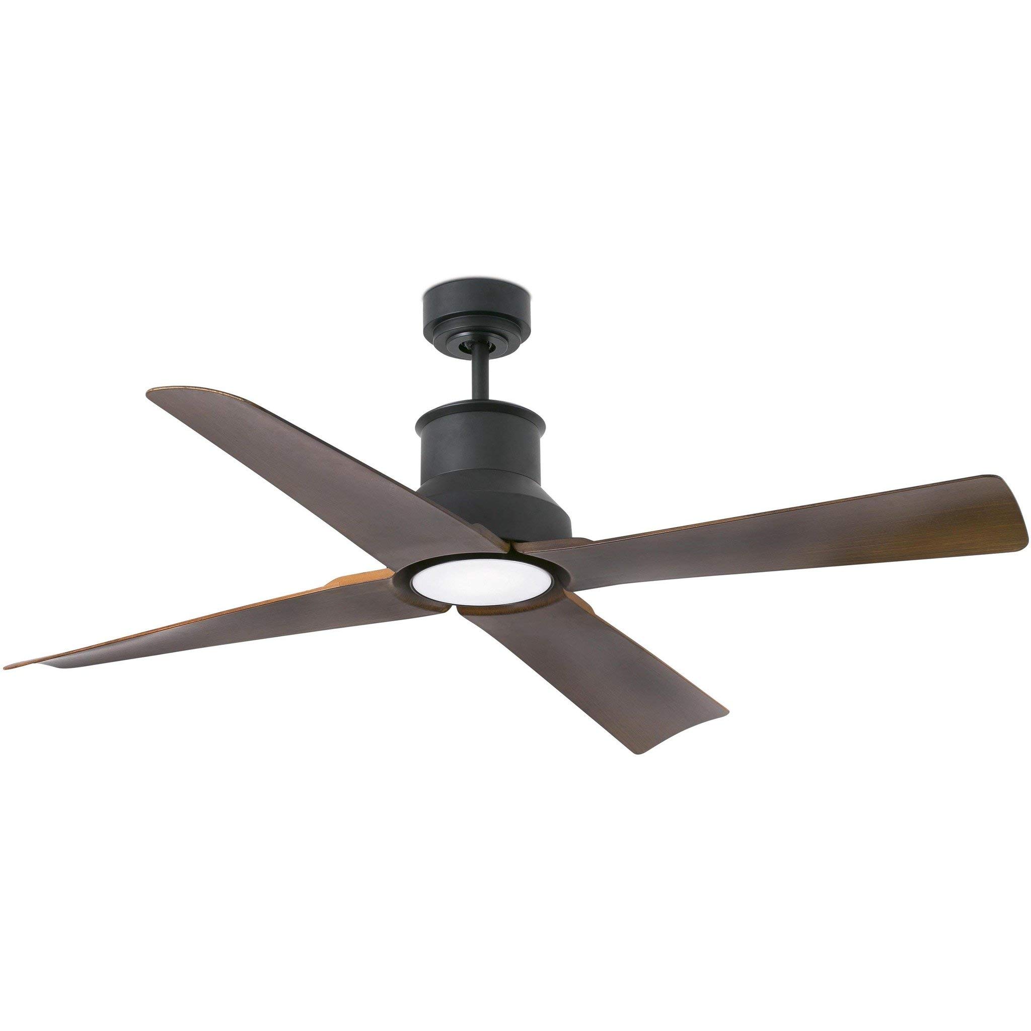 Winche Ceiling Fan Ceiling Fan, Brown, Light Kit