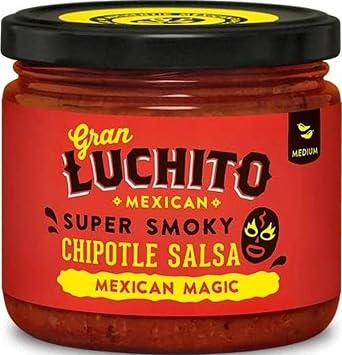 Chipotle Salsa - No Added Sugar - Gran Luchito Mexican