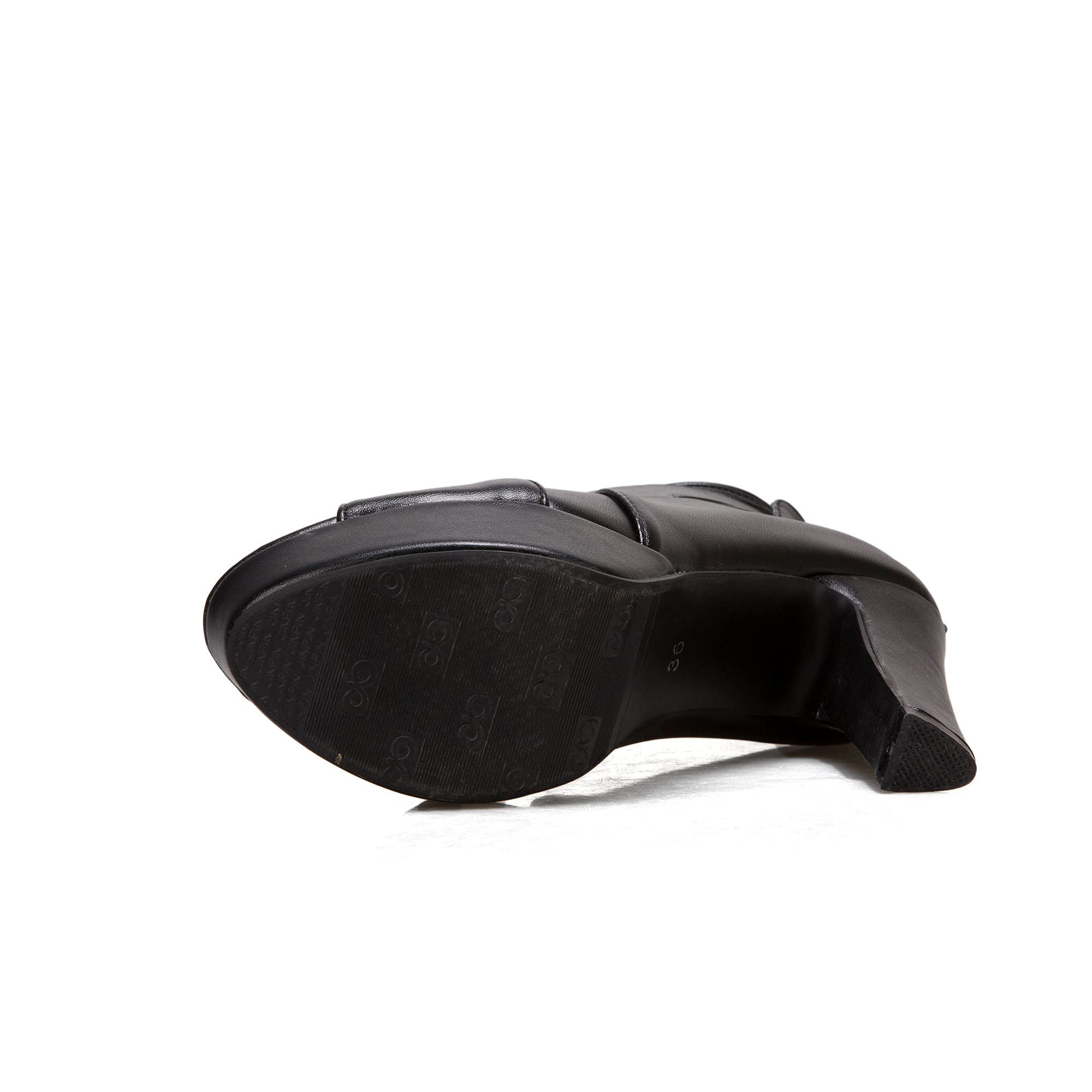 Zapatos de tacón con cremallera para mujer, tacón alto con plataforma de agua de 11,5 cm, zapatos de fiesta fáciles de caminar, z33-7s