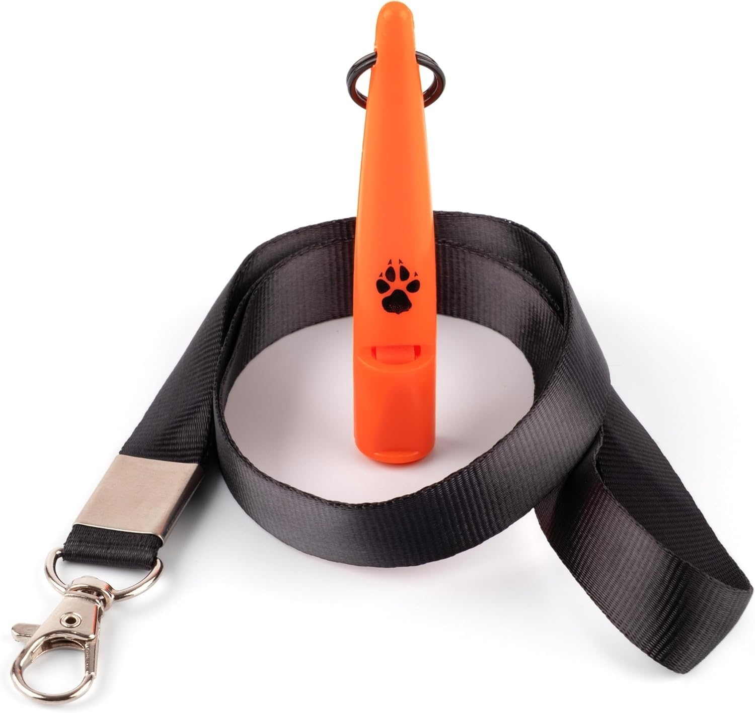 Sifflet d'entraînement pour chiens de chasse TDL avec lanière - Sifflet pour chien avec un ton fort et solide et un son à longue portée - Sifflet de rappel pour chien haute fréquence idéal pour la