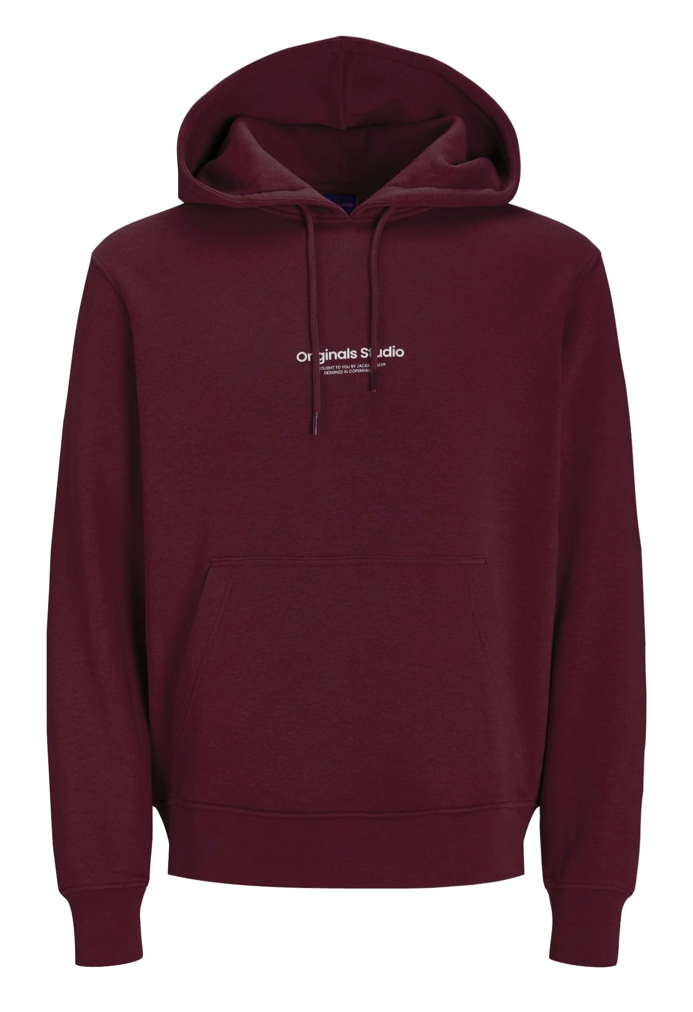 JACK & JONES Male Hoodie Printed Hoodie, Port Royale, M