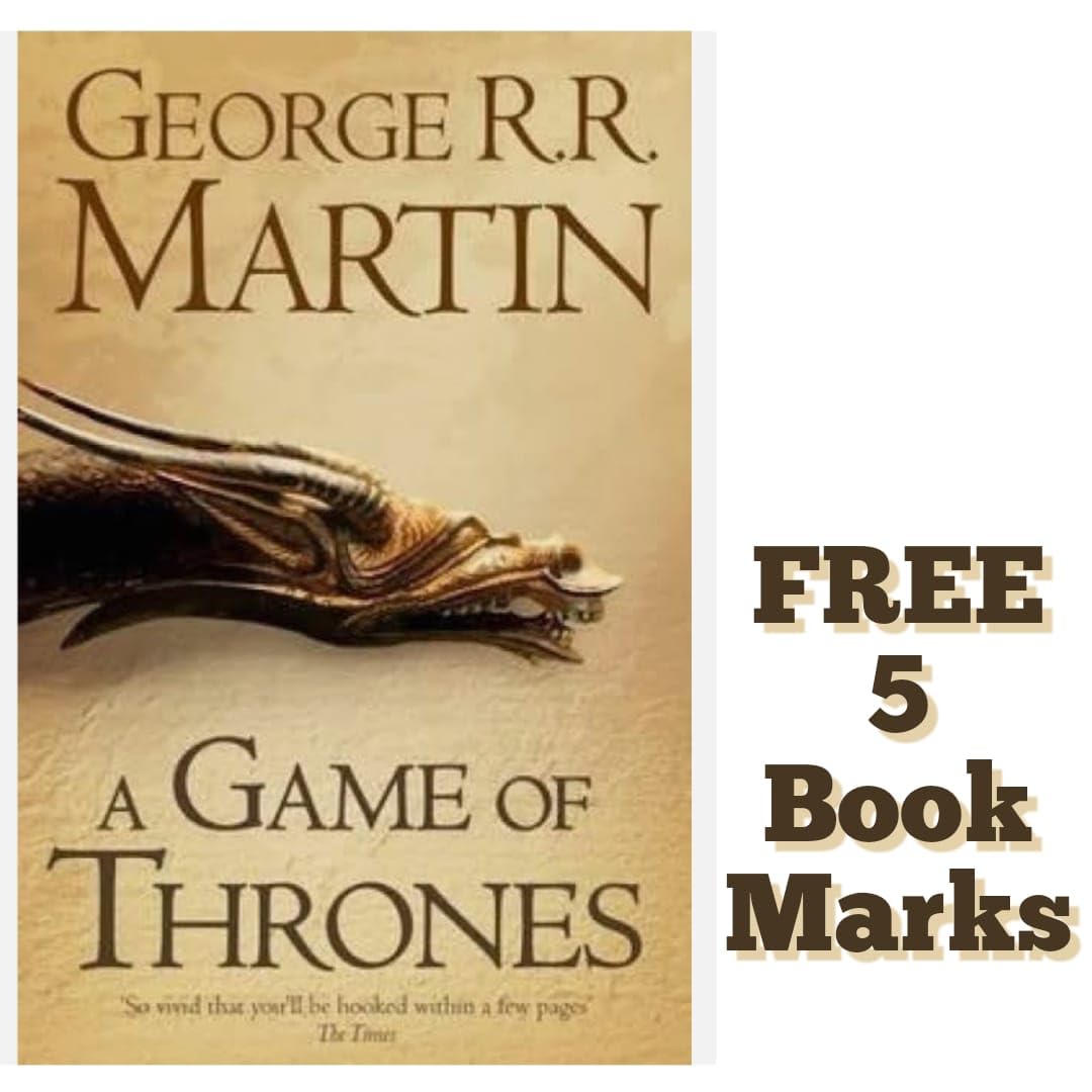 Game of Thrones: Book 1 (A Song of Ice and Fire) | Original UK Edition | FREE 5 Bookmarks
