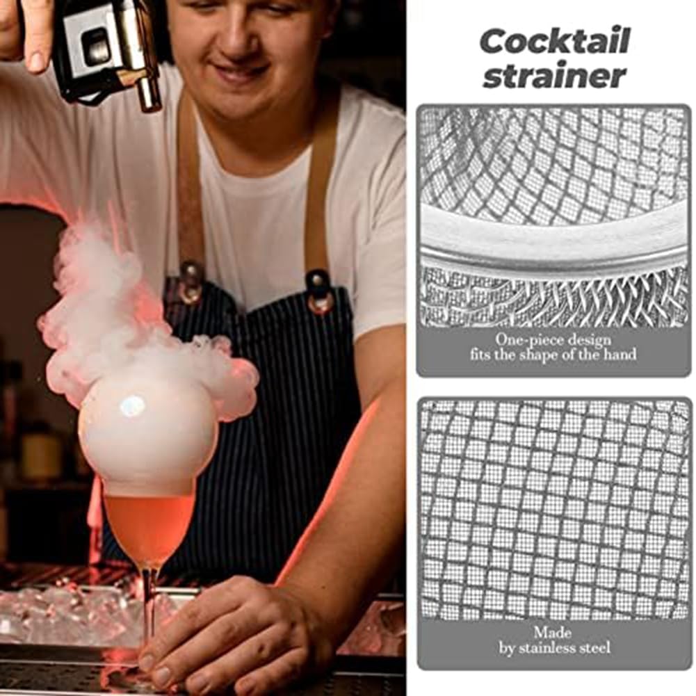 10 stuks dubbele zeeffilters, cocktail-rookzeef, mini-mesh-, zeeffilter