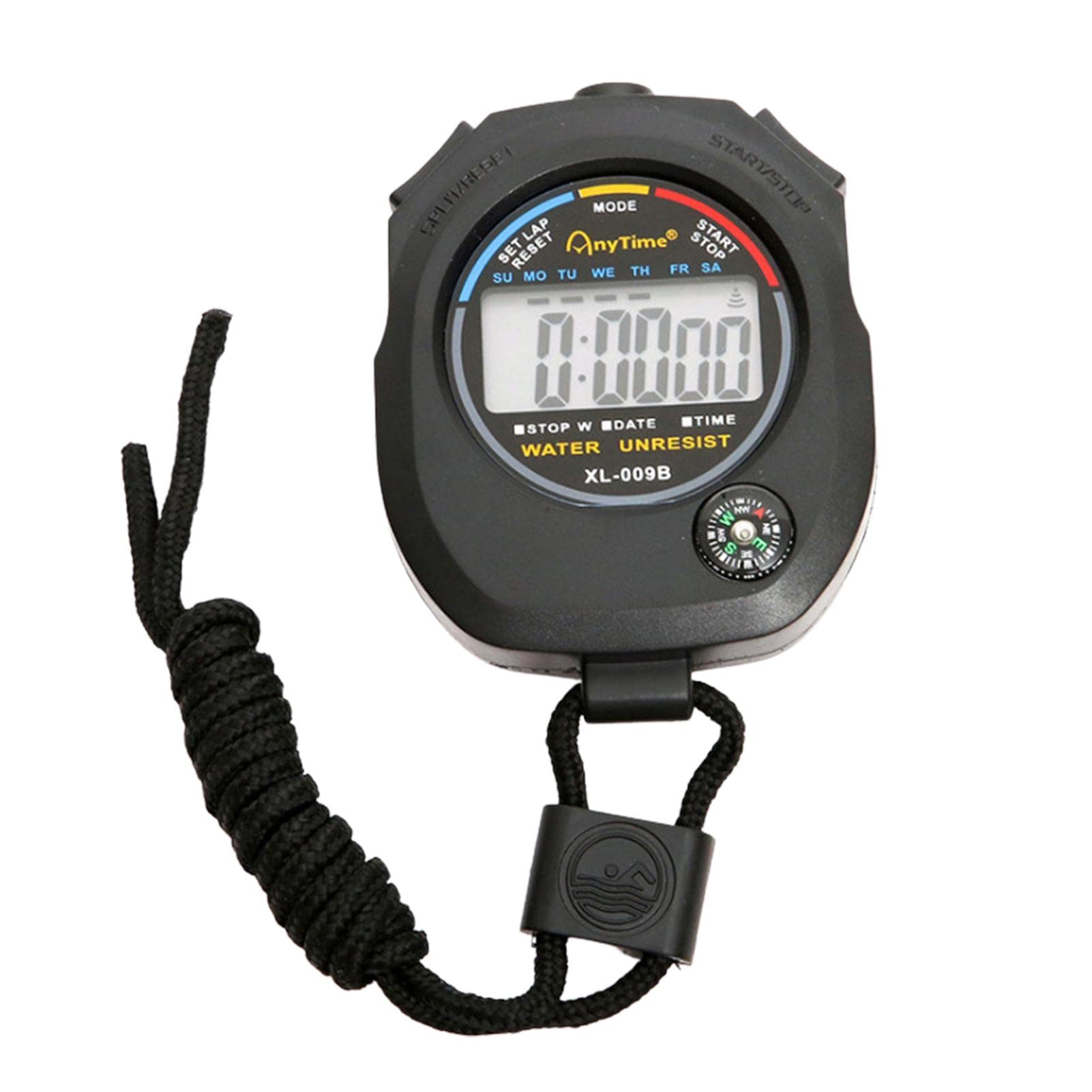 Chunyu Digital Stopwatch Timer, Large Screen Shockproof Sports Stopwatch with Large LCD Display, for Coaches, Swimming, Running, Sports Training-image-8
