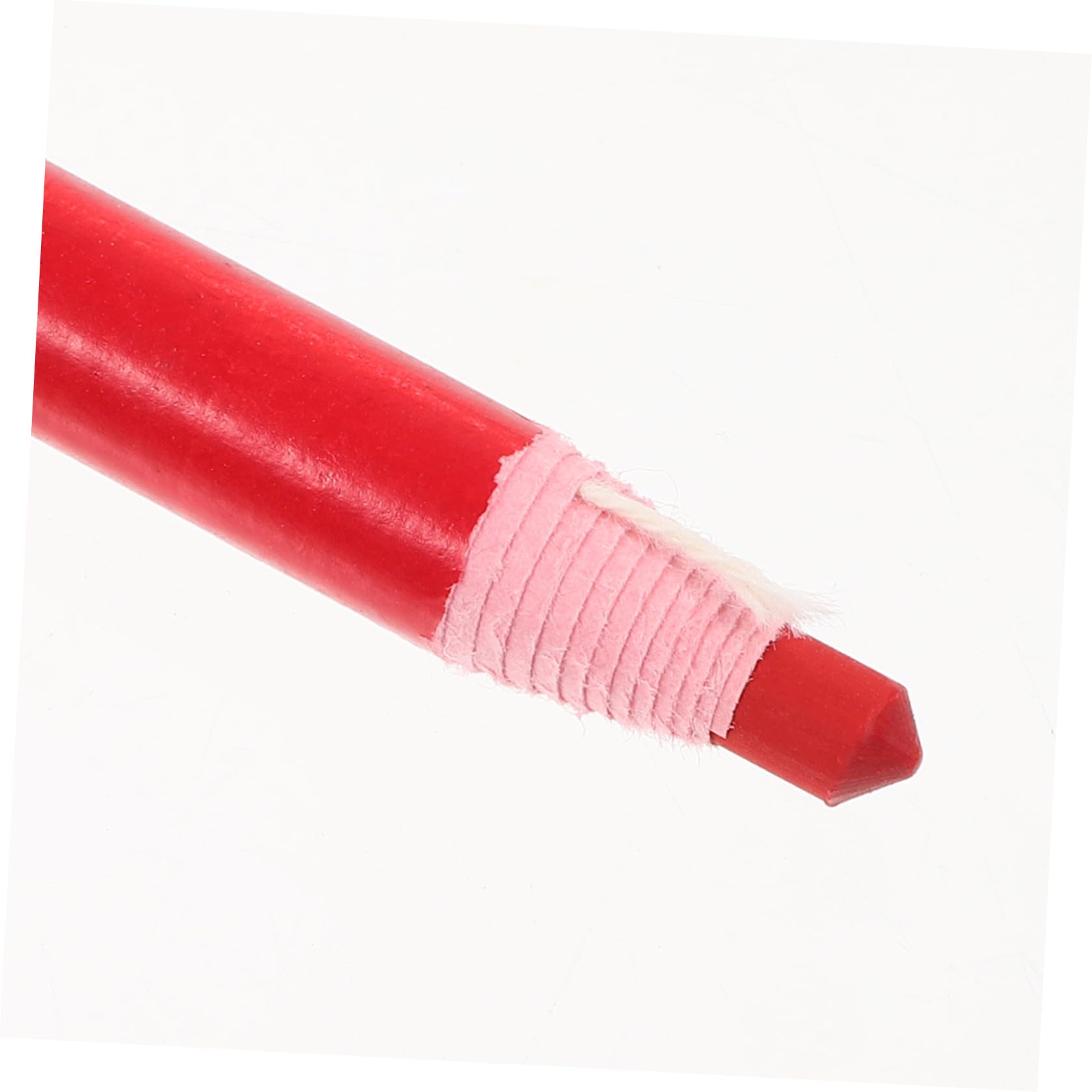 Set 24 Pezzi Matite Grasse in Cera Rosso per Segnare su Legno e Tessuto Forte Adesione, per Produzione Industriale e Disegno Creativo