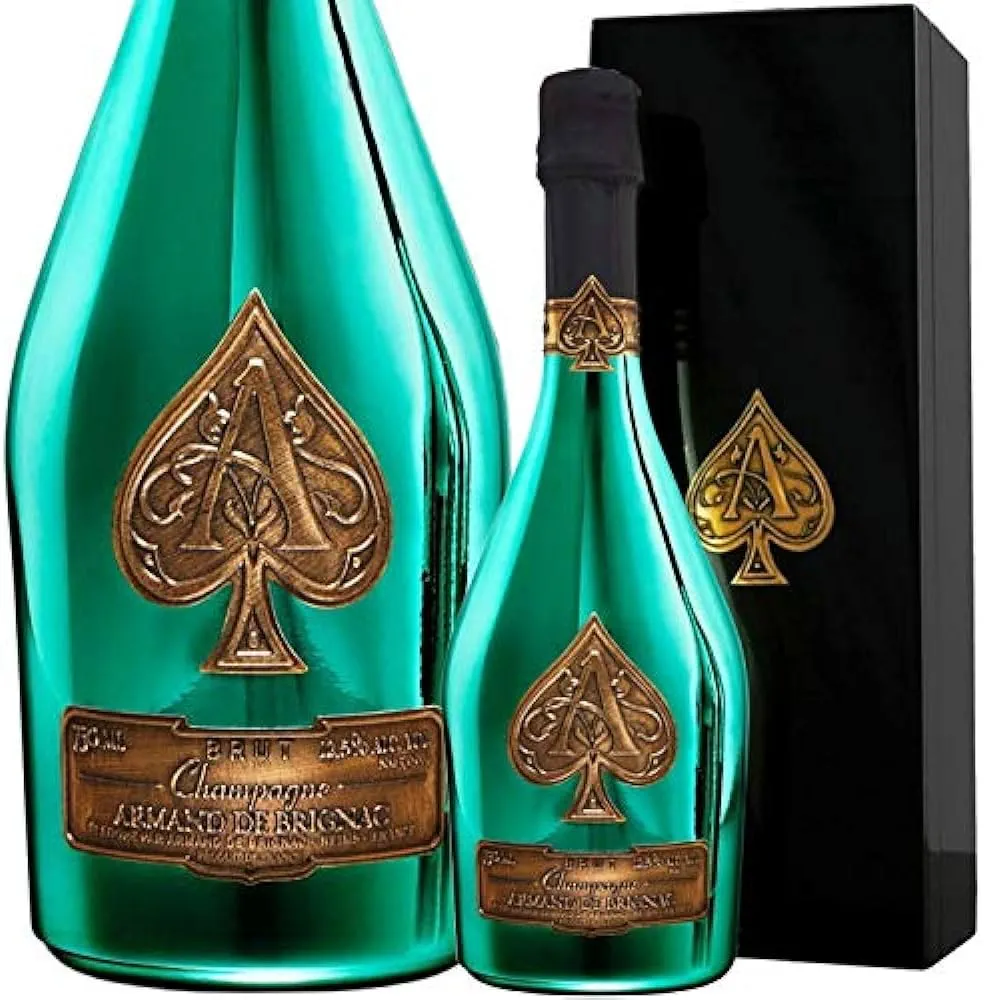 アルマンドArmand de Brignac ブリュット シャンパン グリーン Amazon.co.jp: アルマンド グリーン 【正規品】 アルマン・ド