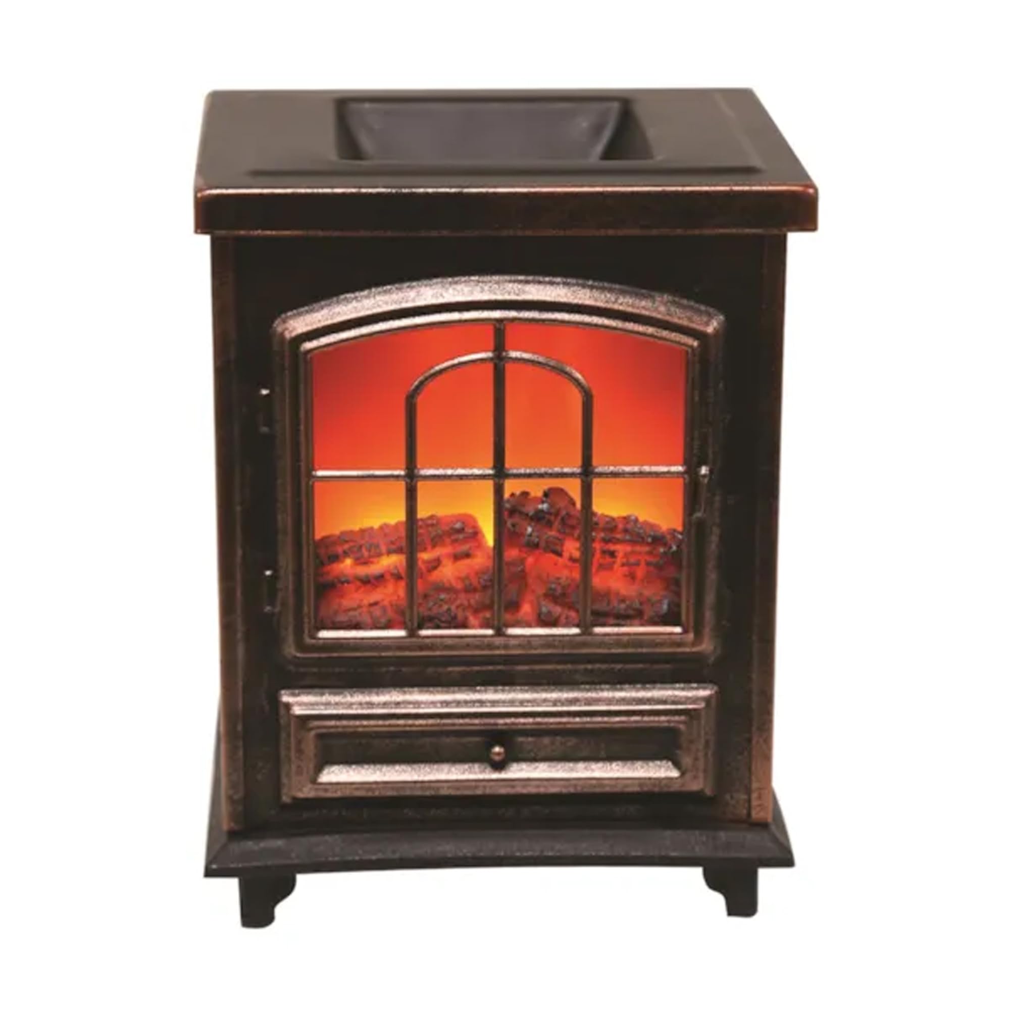 Aroma Copper Log Burner Electric Wax Melt Warmer