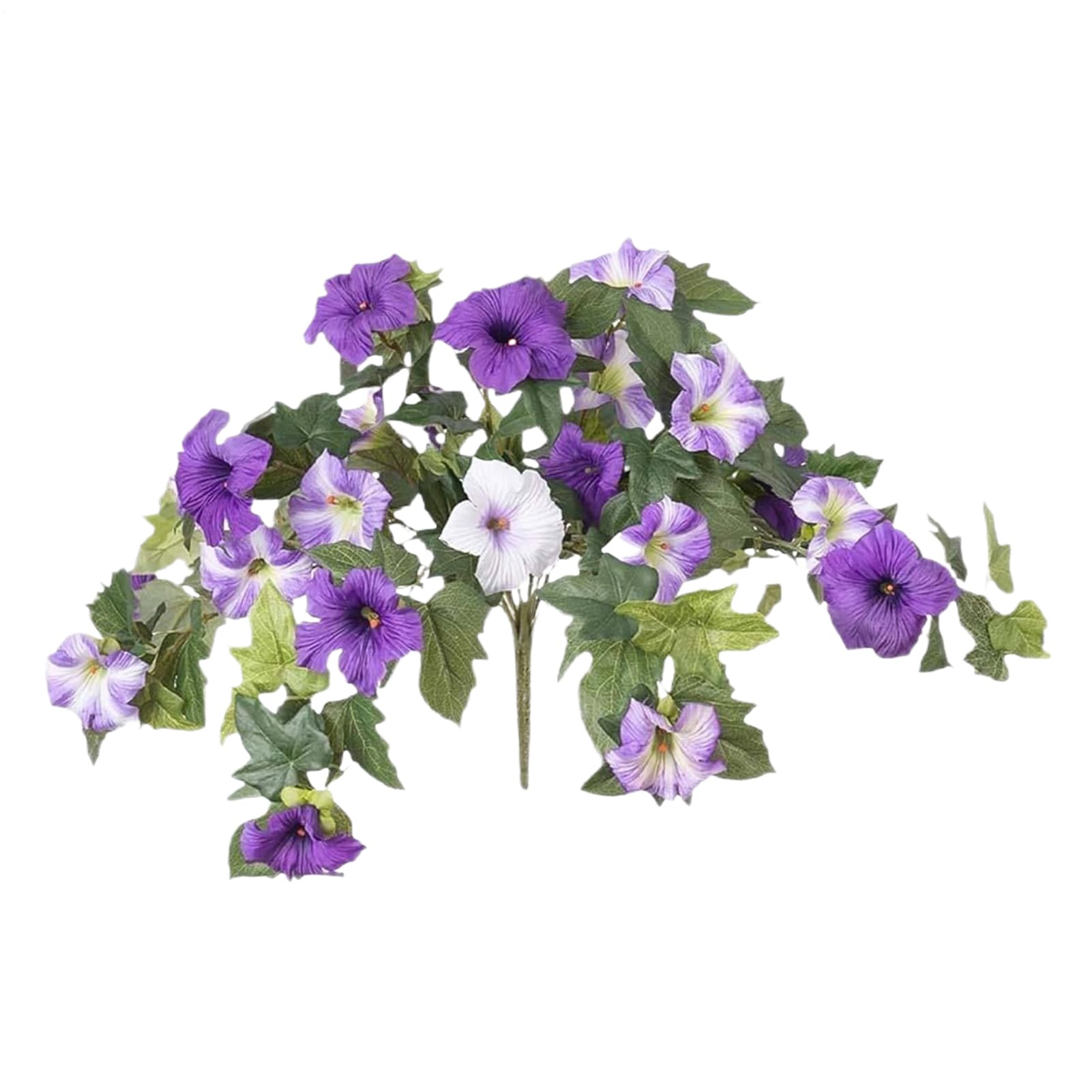 Künstliche Hängeblumen Für Draußen – 2 Stück, UV-beständig, Herbst-Deko Für Haustür & Terrasse