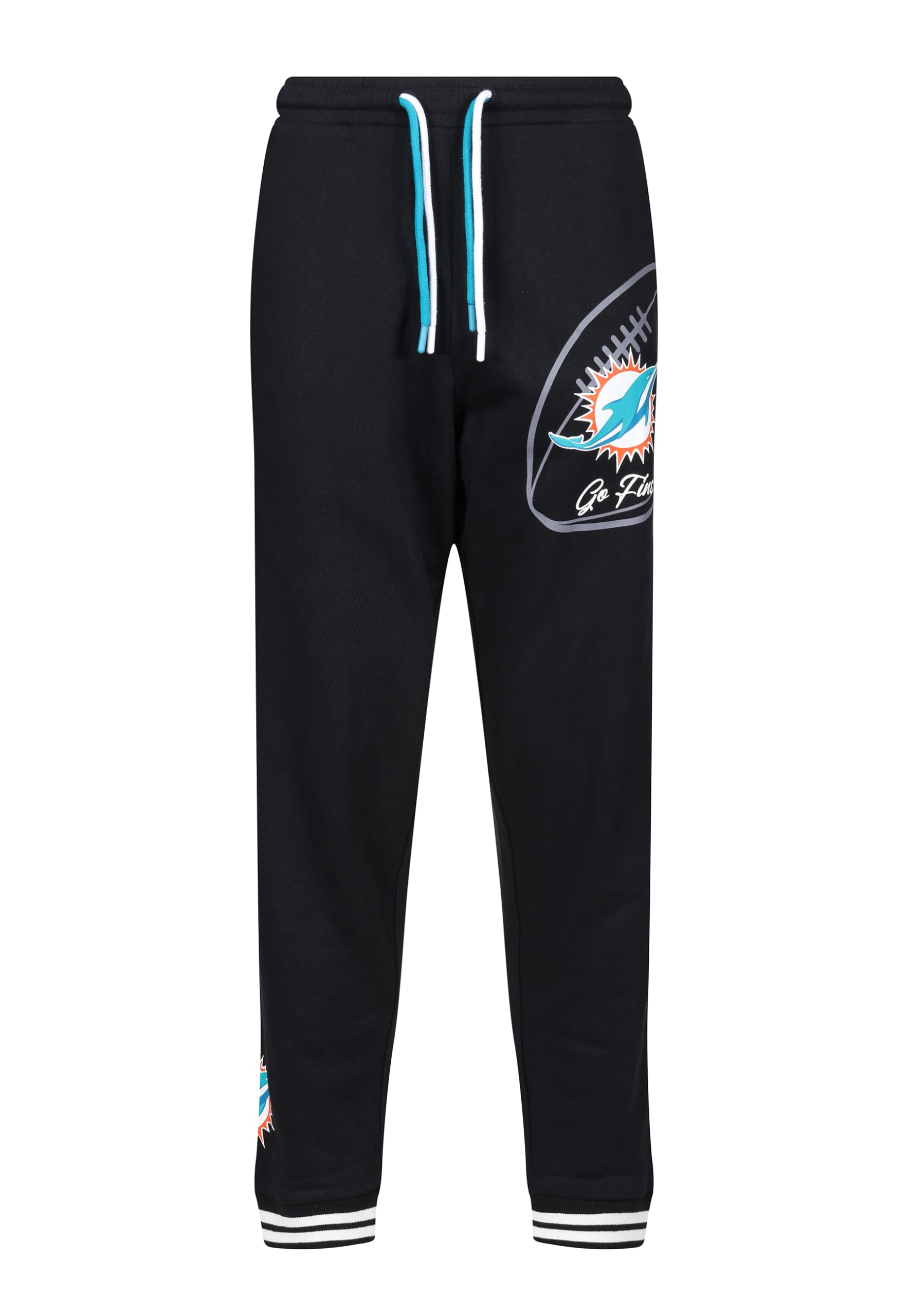 Recovered Miami Dolphins - Go Fins - NFL Sweatpants Black