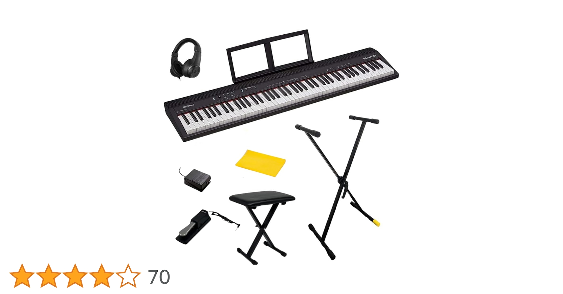 Roland GO:Piano88 88鍵電子ピアノ Roland GO-88PX ローランド GO:PIANO88 キーボード 電子ピアノ