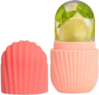 Isrullare för ansiktet, ergonomisk silikon återanvändbar | kall hudvård verktyg – för alla hudtyper, efter-solvård, slätt utseende, , resa, , spa, affärsresa