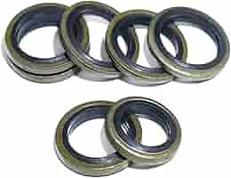 100 Rondelle In Gomma M8 | 25.8mm X 8mm X 3mm | Antiscivolo | Per Idraulica E Industria - Foto 3