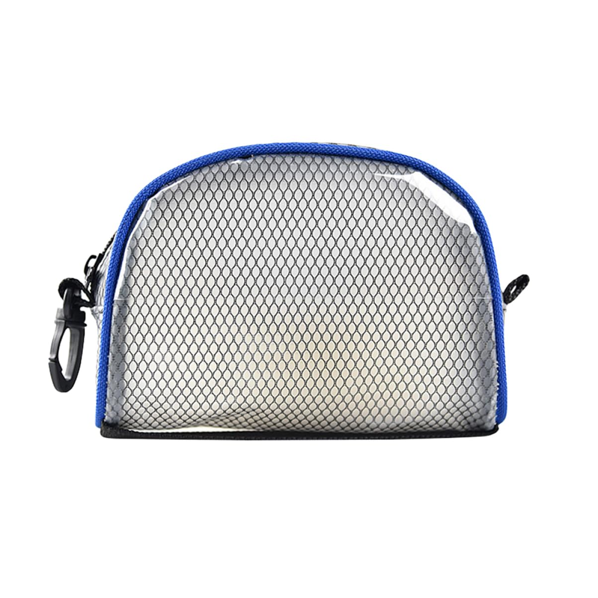 VICASKY Crampons Storage Bag Slip Transparent Container for Mountaineering Durable Nylon and Steel Cosmetic Pouch with Zipper for Travel and