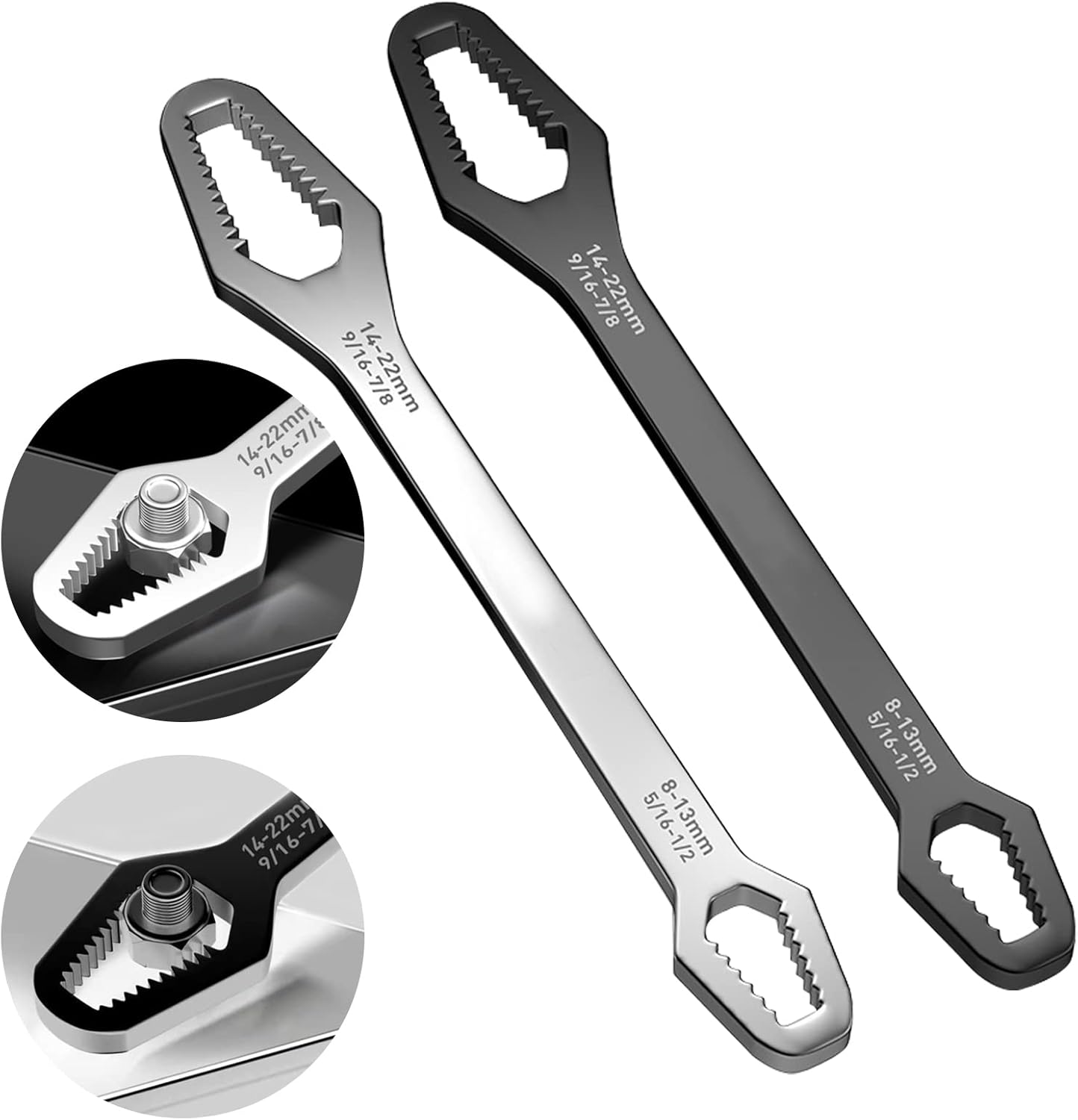 Dukars Universal Torx Wrench, 822mm Universal Wrench Set, Adjustable