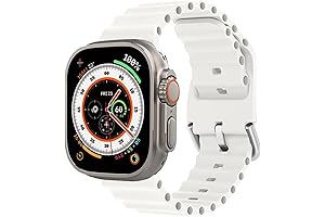 Silicone Sport Band Wristbands for Any Apple Watch Ultra Series 9 8...