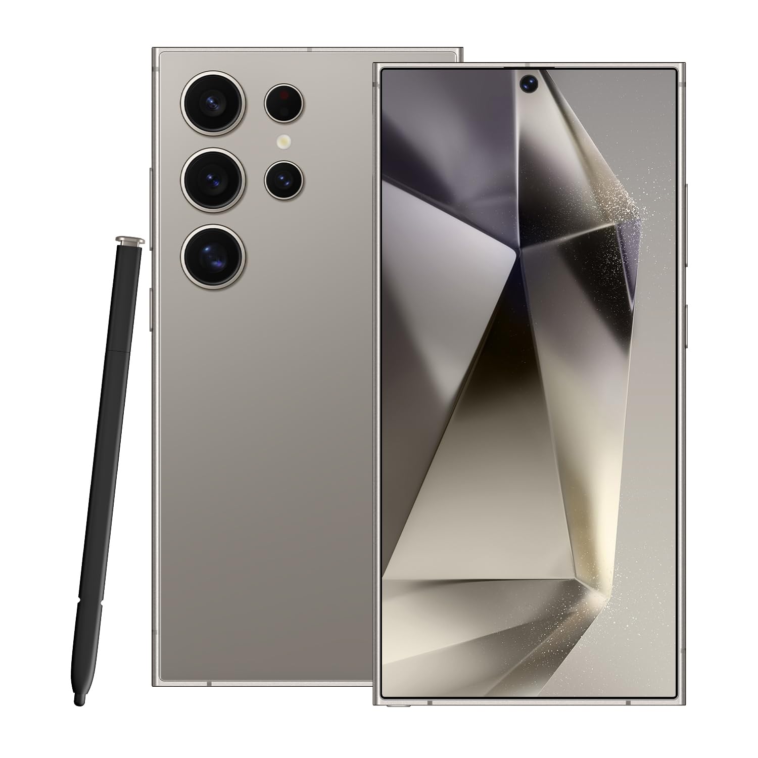 I24 Ultra Android Phone | Unlocked Phones | 8+256GB Unlocked Smartphone | Super Fast Charging | 13MP+50MP Camera | 5G Cell Phone | US Version | Dual SIM | GPS(Steel Grey)