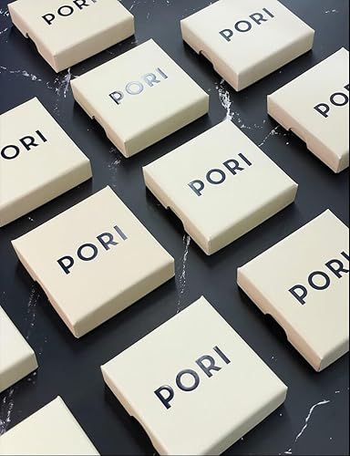 Miniatura 4 de PORI JEWELERS Caja cuadrada de plata esterlina italiana de 0.098 in, 0.138 in, 0.177 in, fabricada en Italia, disponible en color plateado,