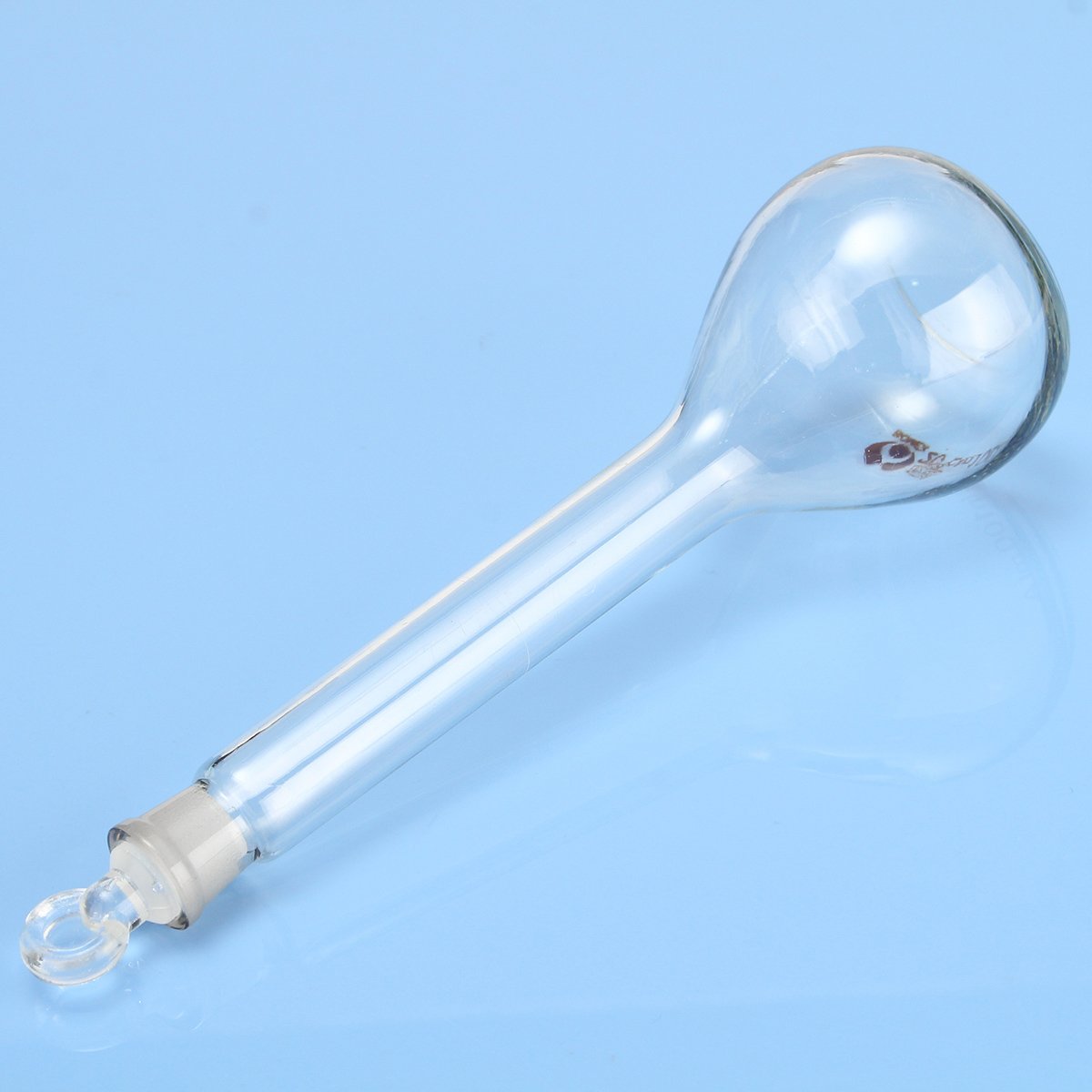 Fiole Jaugée En Verre Borosilicaté Transparent, 100 Ml, Avec Bouchon