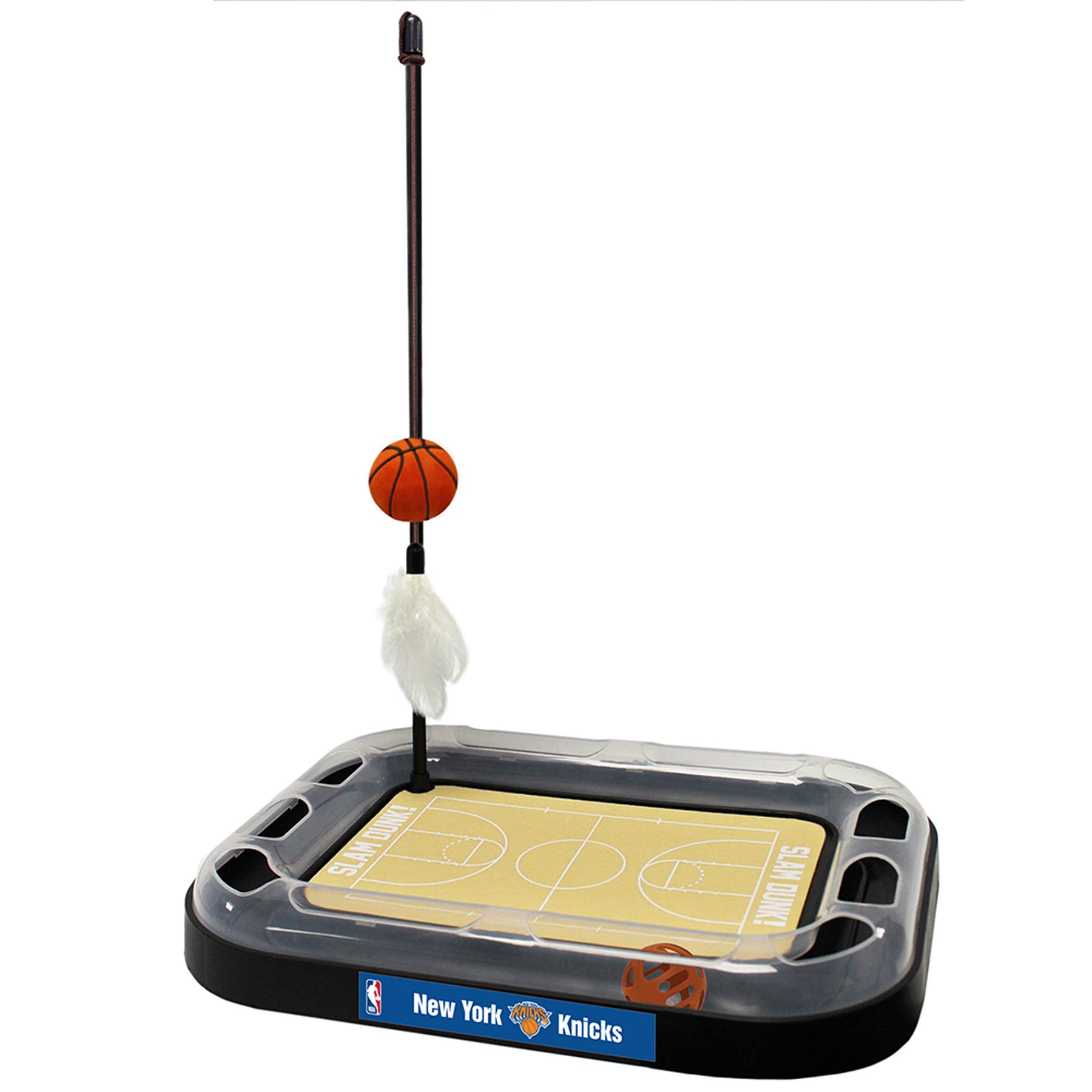 Pets First New York Knicks Basketball Cat Scratcher Toy : Amazon