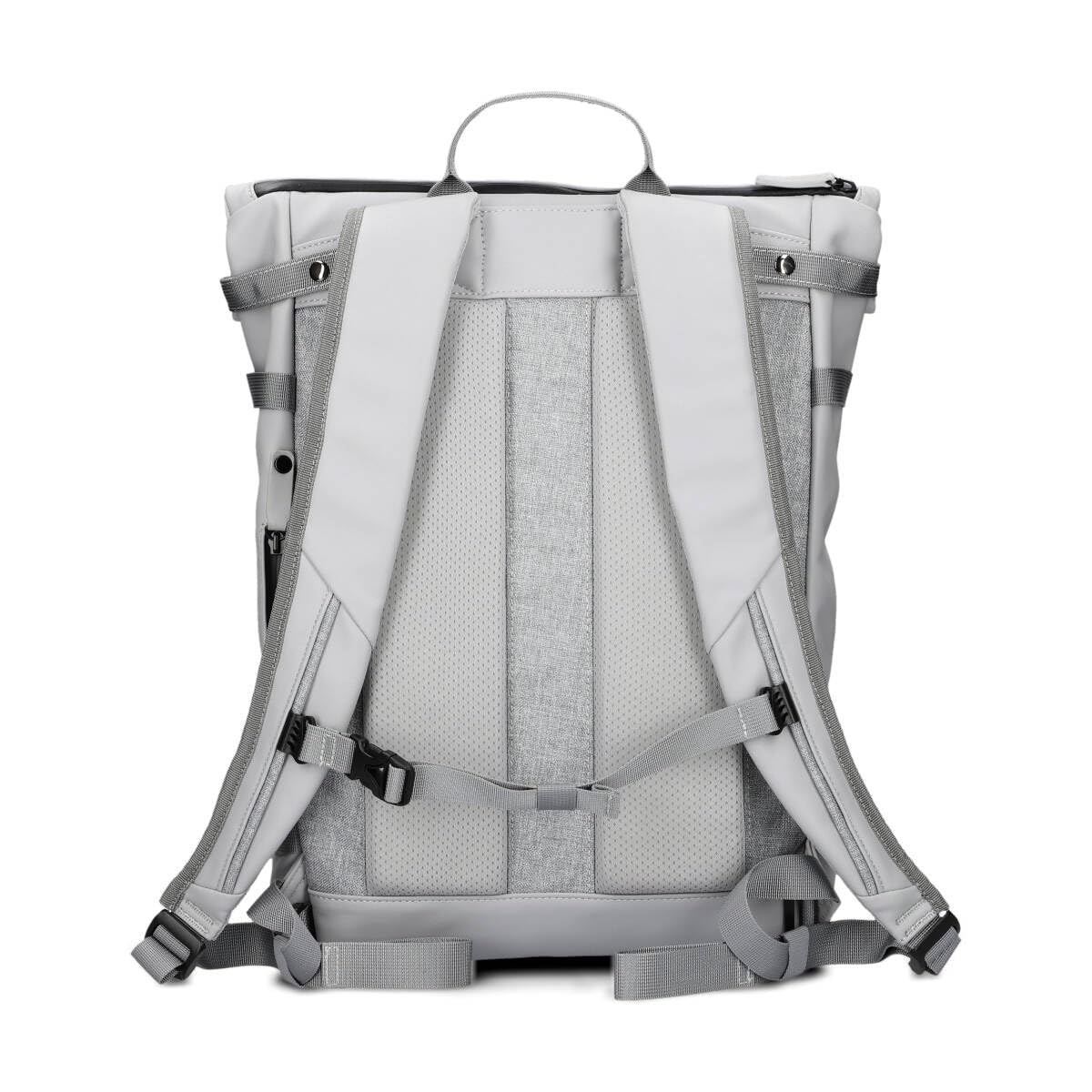 Zwei Herren Rucksack wasserdicht AQUA AQR250 13 Liter aus Hydroflex-Material, Rolltop-Rucksack im sportlichen Look, Rücken & Schultergurte gepolstert, mit Brustgurt(ice)