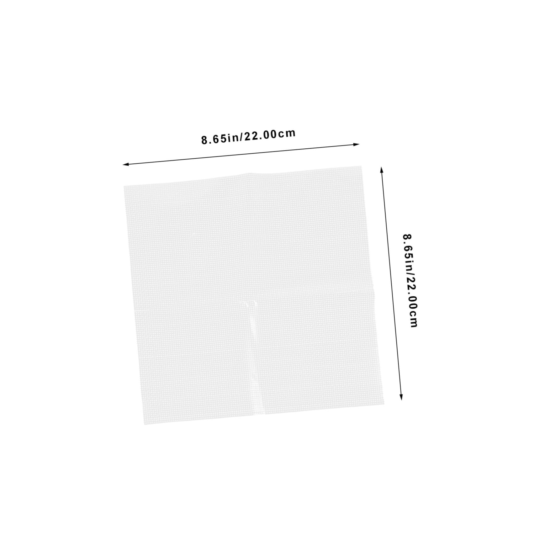 AUTSUPPL DIY Water Soluble Embroidery Stabilizer 12x12 Inches Stabilizer Films for Hand Sewing Projects