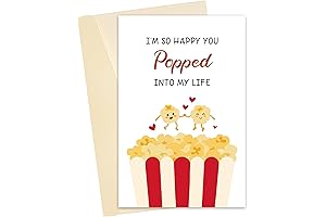 Funny Popped Into My Life Valentine's Day Gift Card for Him