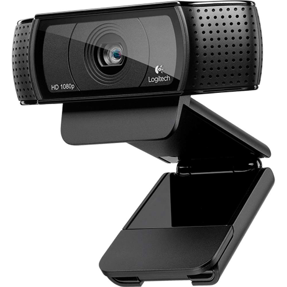 Webcam - USB 2.0 - Logitech C920 HD Pro - Preta - 960-000949 / 960