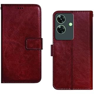 Solimo Card Wallet Case - Chestnut Brown