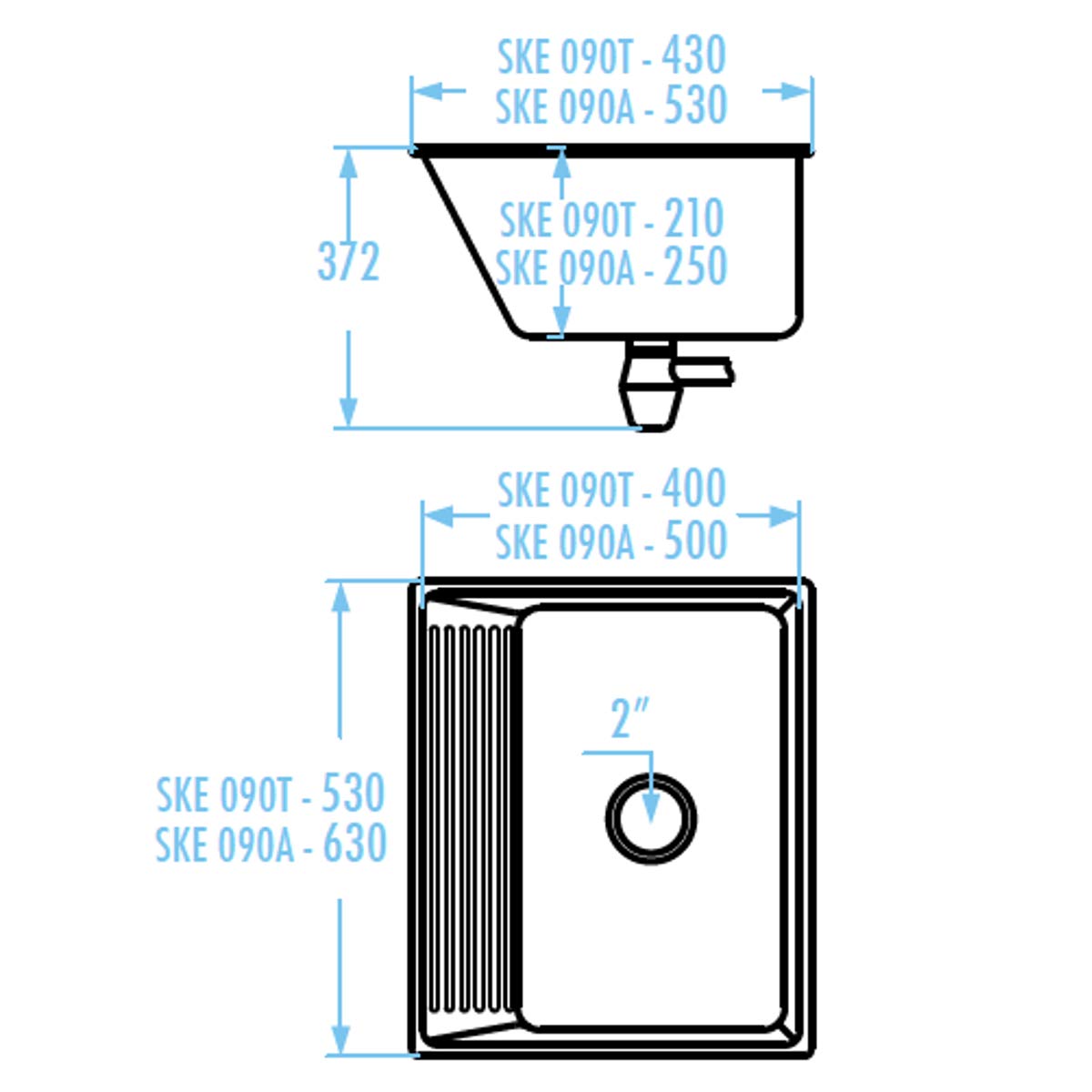 Wastafel met een diepte van 55 tot 60 cm kopen? Kijk snel