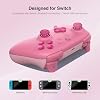 8Bitdo Ultimate 2C Bluetooth Controller for Switch 2, Switch/OLED/Lite, Hall Effect Joysticks, Non-linear Digital Triggers, Remappable L4/R4 Bumpers, 6-axis Motion, Rumble Vibration (Pink)