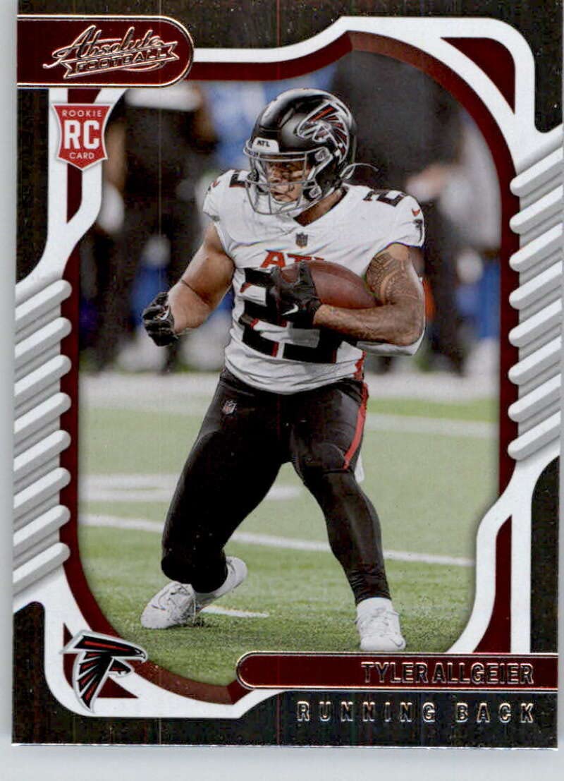 Amazon.com: 2022 Panini Absolute Football #198 Tyler Allgeier RC