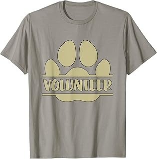 keoStore Cool Animal Volunteer Saying Volunteer ds202 T-Shirt