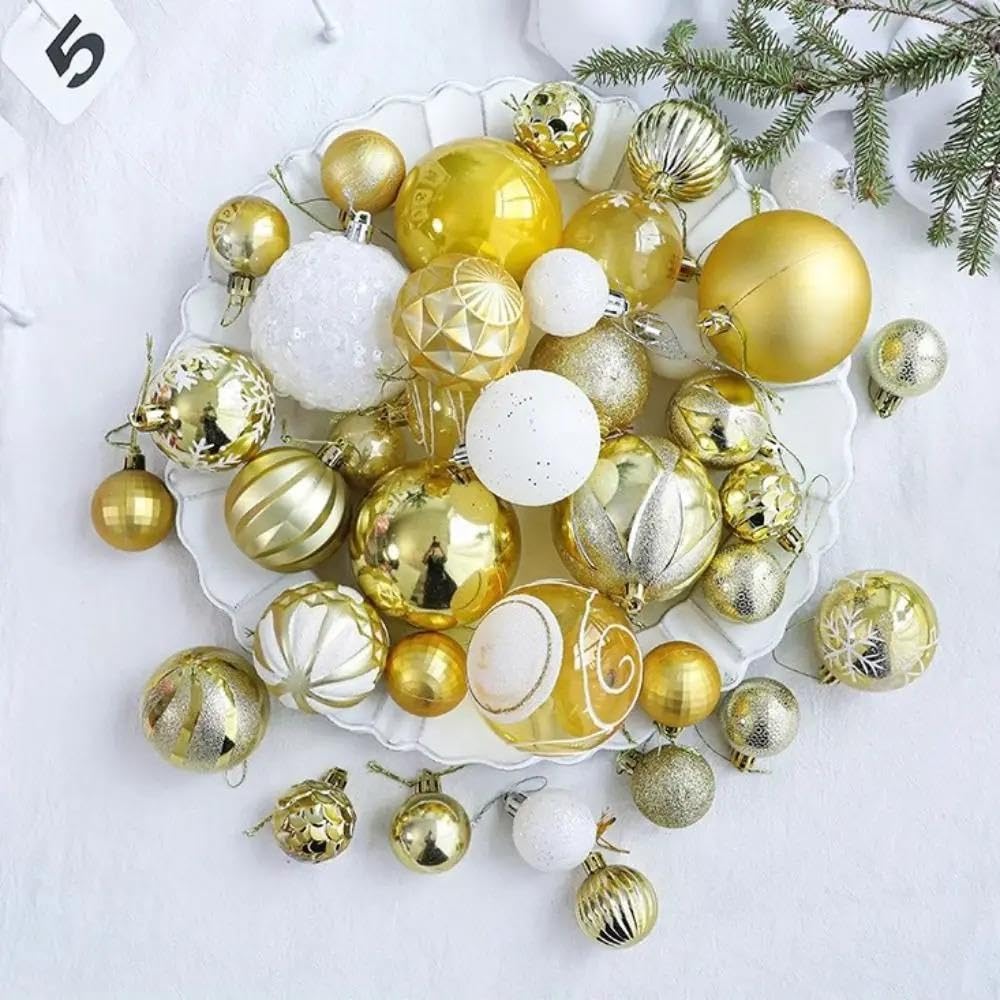 DIY Supplies Weihnachtskugel-Set, Weihnachtsbaum-Anhänger, Ornament-Raum