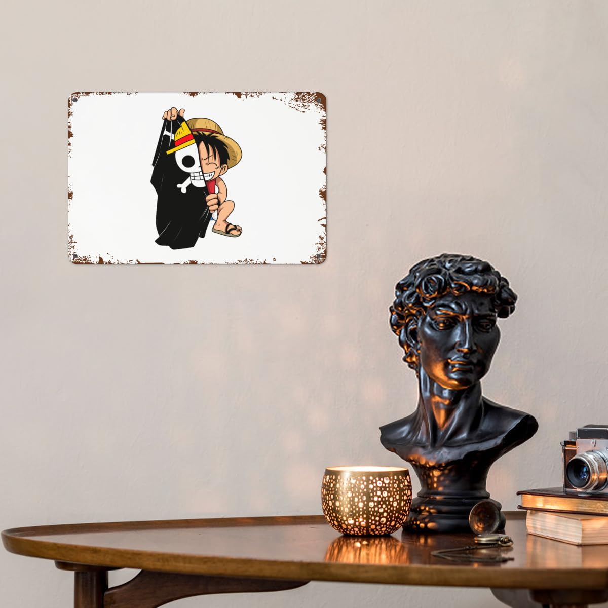 ワンピース　立て看板　新品 Amazon.co.jp: ブリキ看板 ワンピース ONE PIECE 金属ポスター