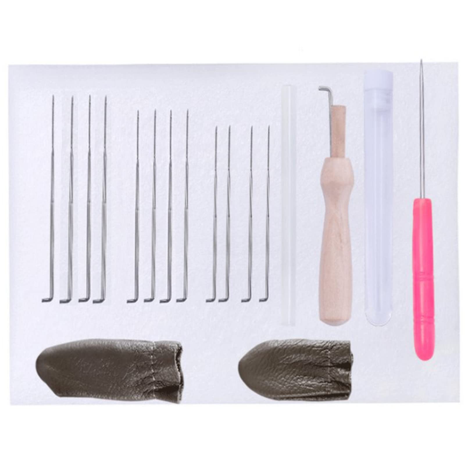 Joyeee Kit Completo Per Infeltrimento Ad Ago 72 Colori Con Lana E Accessori - Fai Da Te Creativo - 2
