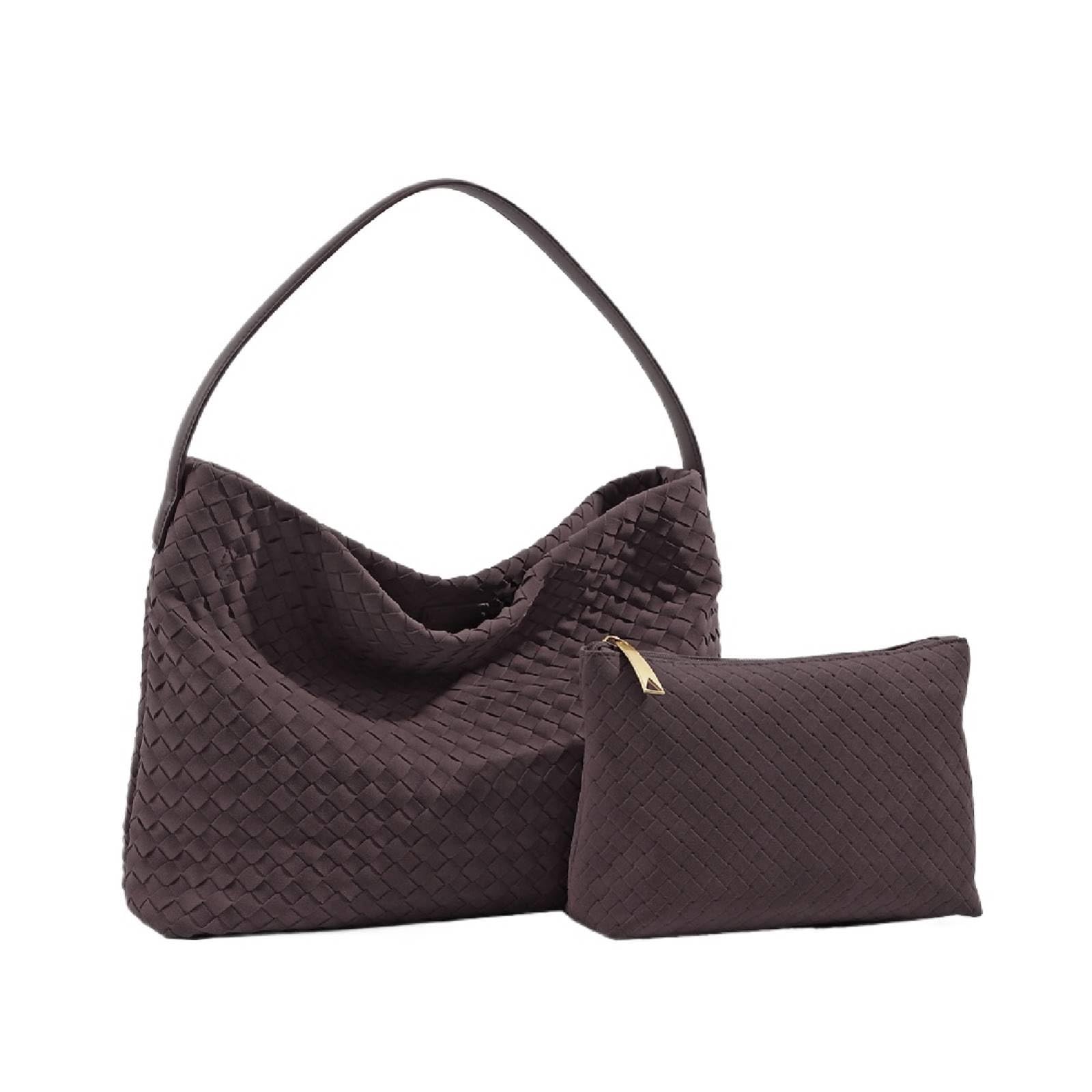 CHENSHI Borsa a Tracolla in Tessuto Secchio Donna con