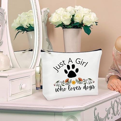Miniatura 4 de Regalos de cumpleaños para amantes de los perros, bolsa de cosméticos de maquillaje, regalos de mamá para mujeres adultas, fiesta de despedida de
