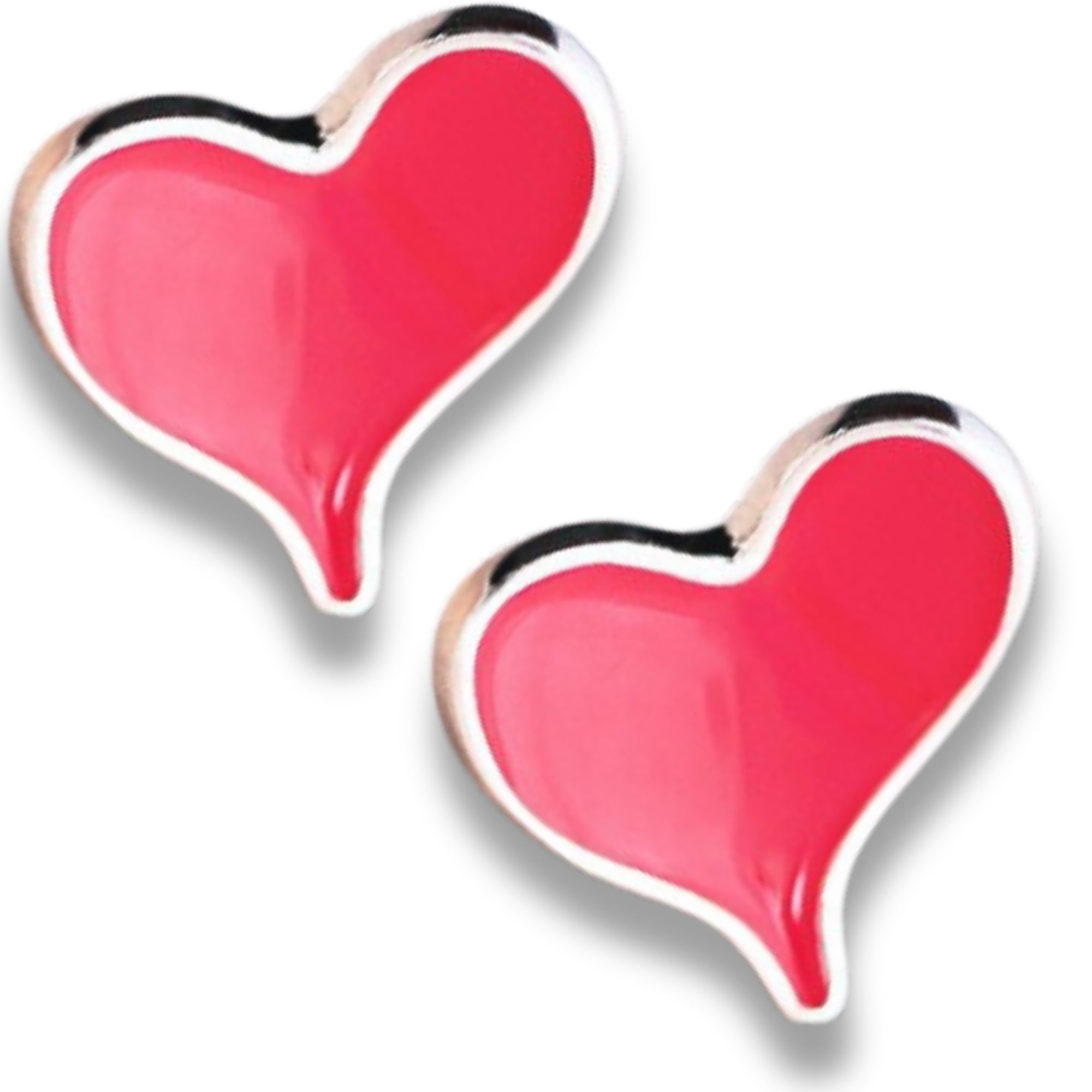 AGUACATESTEEL Pendientes Mujer Plata de ley 925 Diseño Corazón perla Circonita Aretes Elegantes Regalo Mujeres y Niñas Aretes de mujer Pendientes Niña Pequeños -Pendientes de Plata Mujeres