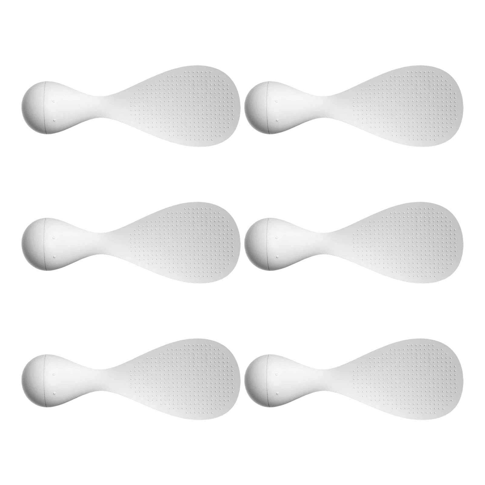MALSSE Nonstick Auto Upstanding Rice Spoon Multipurpose Food Serving Utensils Dishwasher Safe Sturdy Kitchen Tool Hygienic Food Serving Tool