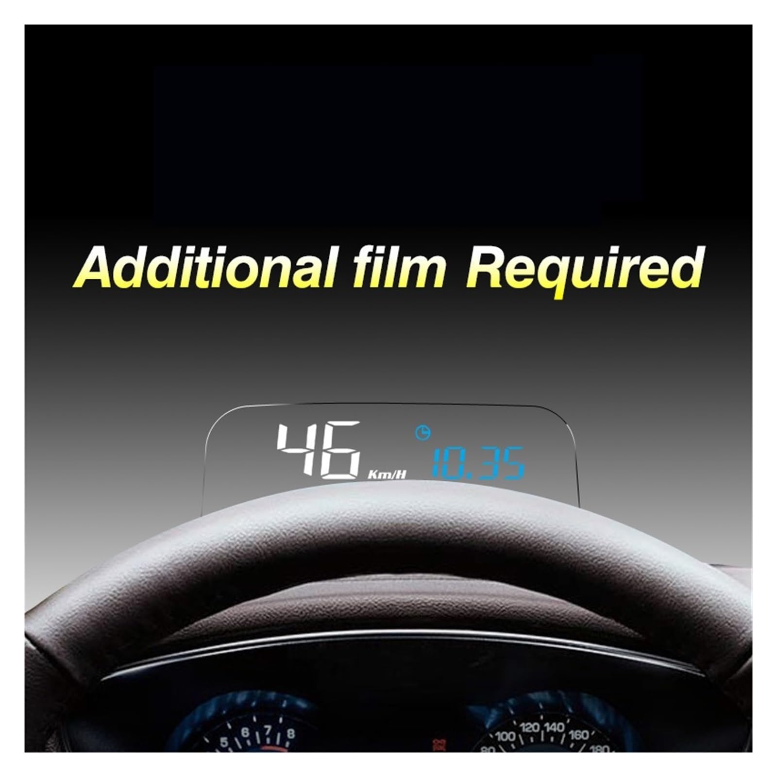Auto OBD2 GPS HUD Head-Up Display EOBD Parabrisas Coche Velocímetro Proyector Accesorios Digitales For Todos Los Coches Instrumento Multifunción
