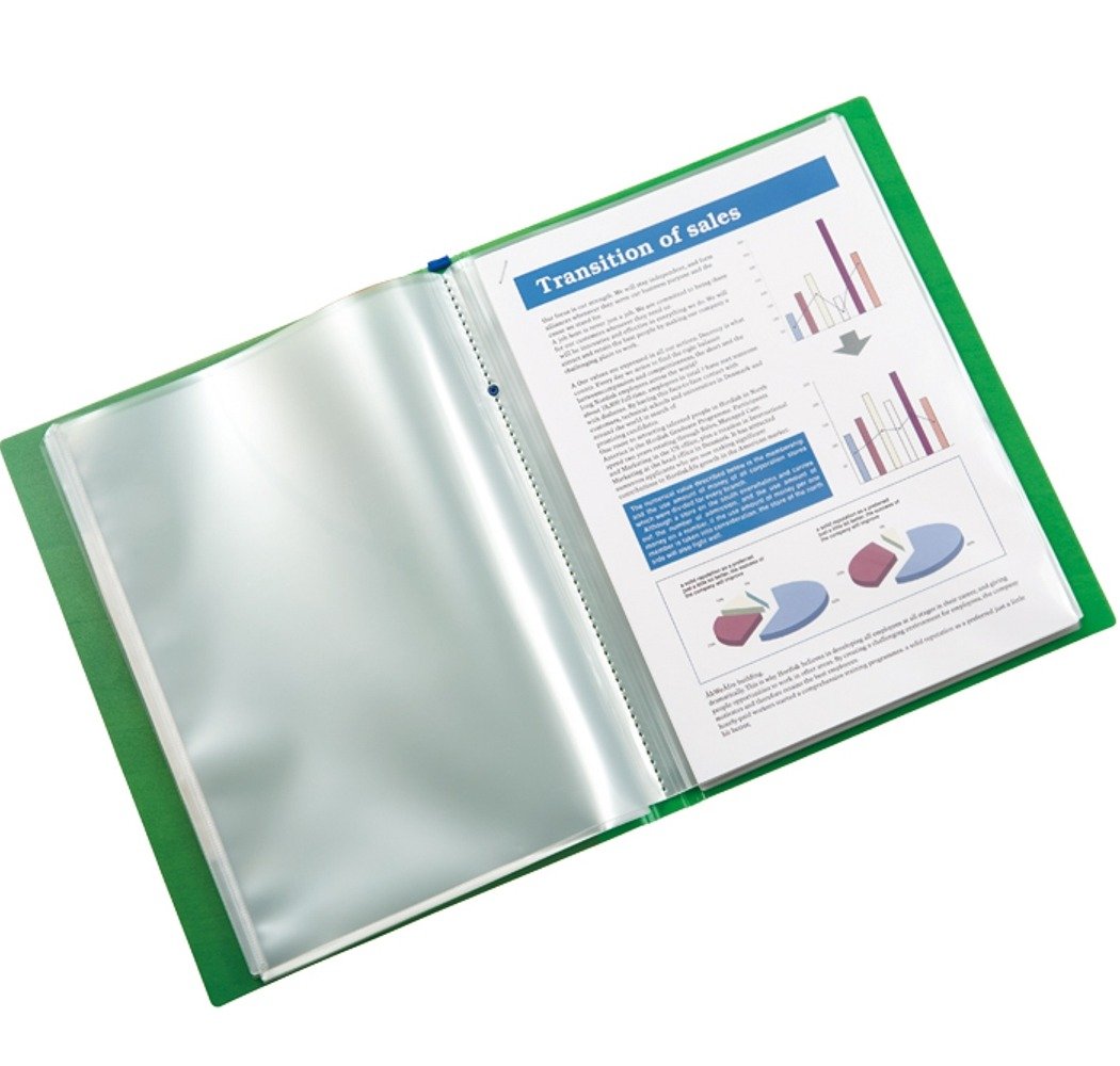 Amazon.co.jp: キングジム クリアファイル タフル 透明 20ポケット A4