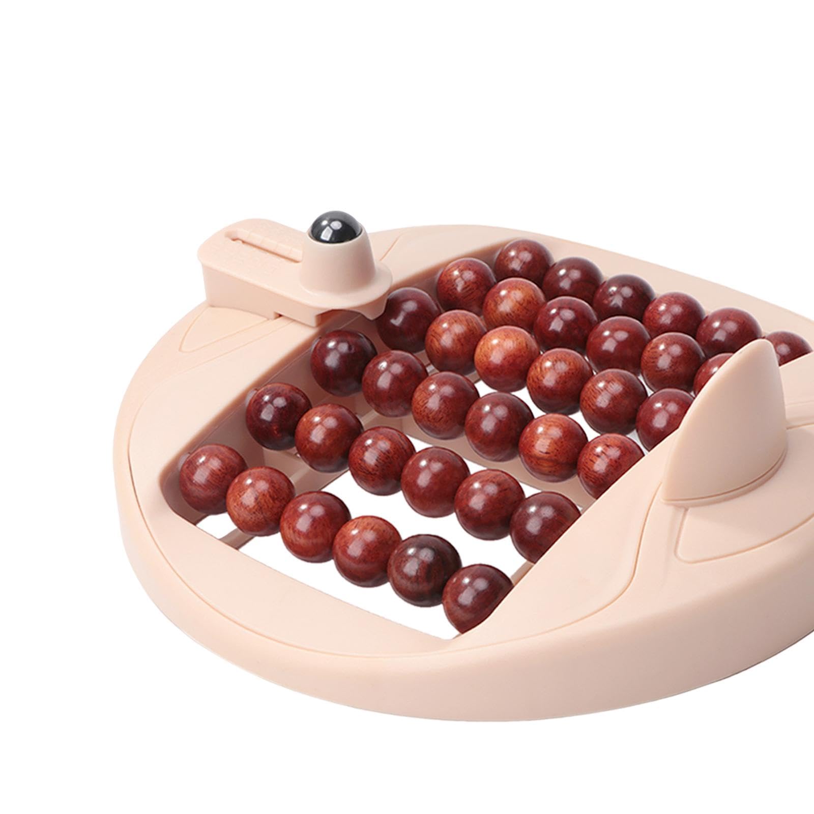 Oshhni Rodillo plantar manual multifila antideslizante y ligero para masaje relajante muscular. Herramienta de masaje de tejido profundo para hombres y, Beige